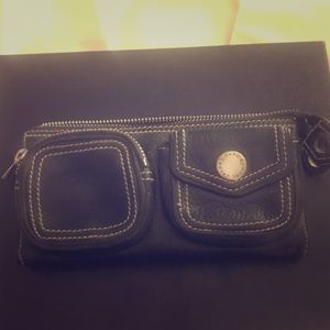 Black leather wallet —Marc by Marc Jacobs